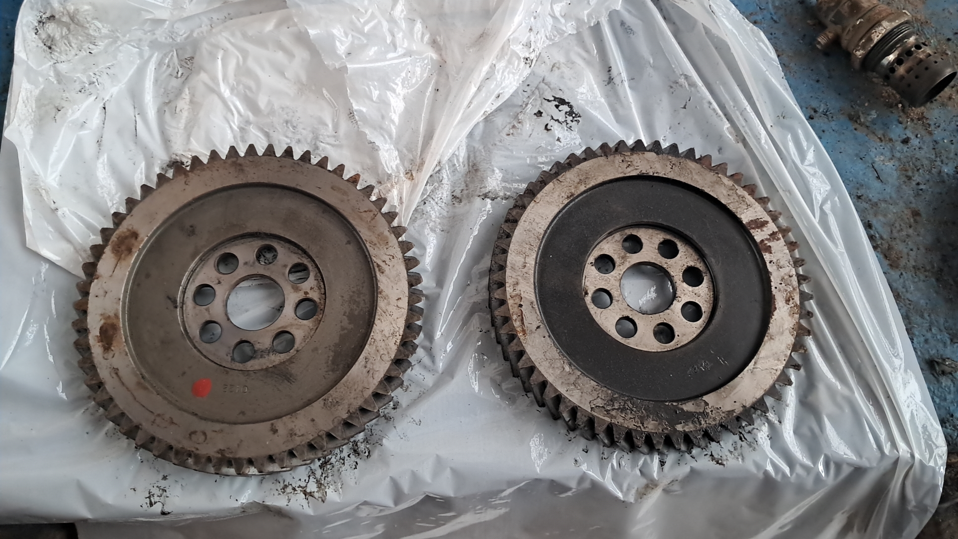 Шестерня распредвала man tga ( 8 дырок)